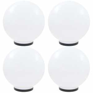 Φωτιστικά Μπάλα LED 4 τεμ. Σφαιρικά 40 εκ. Ακρυλικά (PMMA)