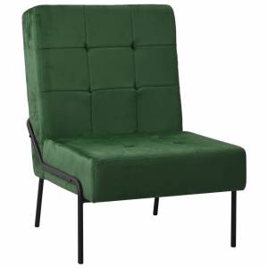 Καρέκλα Χαλάρωσης 65 x 79 x 87 Σκούρο Πράσινο Βελούδινη