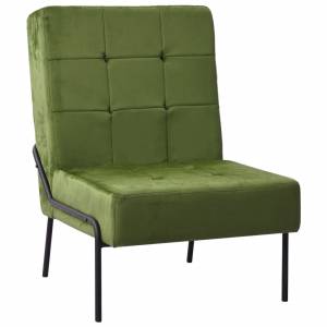 Καρέκλα Χαλάρωσης 65 x 79 x 87 Ανοιχτό Πράσινο Βελούδινη