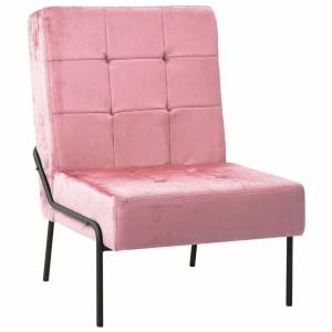 Καρέκλα Χαλάρωσης 65 x 79 x 87 Ροζ Βελούδινη