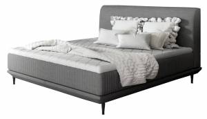 Επενδυμένο κρεβάτι Wavy με στρώμα και ανώστρωμα-160 x 200-Gkri