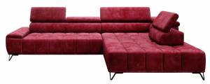 Γωνιακός καναπές Priscilla-Δεξιά-Kokkino