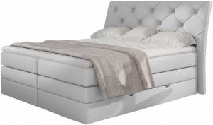 Επενδυμένο κρεβάτι Lorane-Leuko-140 x 200