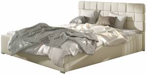 Επενδυμένο κρεβάτι Grady-140 x 200-Με μηχανισμό ανύψωσης-Mpez