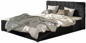 Επενδυμένο κρεβάτι Grady-160 x 200-Χωρίς μηχανισμό ανύψωσης-Mauro