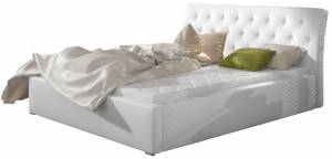 Επενδυμένο κρεβάτι Milan-Leuko-Με μηχανισμό ανύψωσης-180 x 200