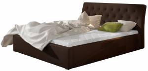 Επενδυμένο κρεβάτι Milan-Kafe-Με μηχανισμό ανύψωσης-160 x 200