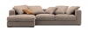 Γωνιακός καναπές Pilo-Προσαρμόσιμη-245φ 165β εκ.-Μπεζ (Star4604)