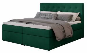 Επενδυμένο κρεβάτι Delande-160 x 200-Prasino
