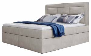 Επενδυμένο κρεβάτι Benson-Mpez Anoixto-160 x 200