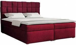 Επενδυμένο κρεβάτι Malmo Box-Kokkino-140 x 200