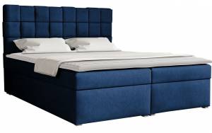 Επενδυμένο κρεβάτι Malmo Box-Mple-160 x 200