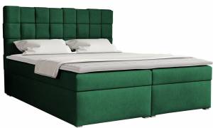 Επενδυμένο κρεβάτι Malmo Box-Kyparissi-180 x 200
