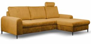 Γωνιακός καναπές Monte-Moustardi-Deksia