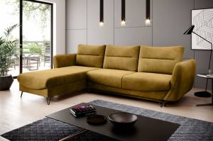 Γωνιακός καναπές Matos-Moustardi-Αριστερή