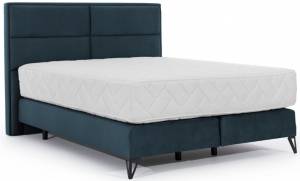 Επενδυμένο κρεβάτι Simon με στρώμα-Mple-160 x 200 x 18
