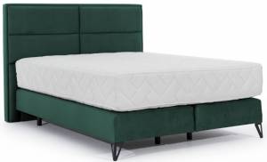 Επενδυμένο κρεβάτι Simon με στρώμα-Kyparissi-160 x 200 x 18