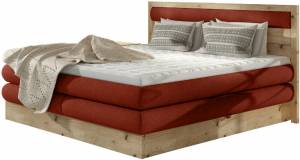 Επενδυμένο κρεβάτι Nord με στρώμα και ανώστρωμα-Mporntw-160 x 200