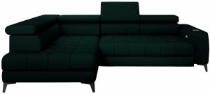 Γωνιακός καναπές Baggy-Prasino-Αριστερή