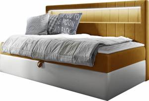 Καναπές κρεβάτι Junior Gold II-Portokali-90 x 200