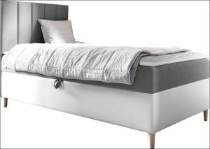 Επενδυμένο κρεβάτι Junior Maja I-Gkri-Deksia-90 x 200