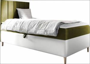 Επενδυμένο κρεβάτι Junior Maja I-Ladi-Aristera-90 x 200