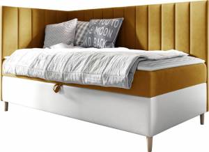 Καναπές κρεβάτι Junior Maja III-Portokali-100 x 200-Aristera