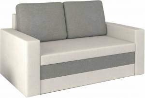 Καναπές - κρεβάτι Wade-Λευκό - Γκρι