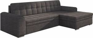 Γωνιακός καναπές Comfort-Δεξιά-Γκρι