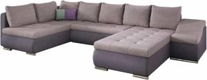 Γωνιακός καναπές Ginny-Λιλά - μωβ-Δεξιά