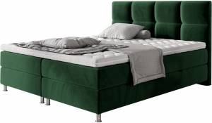 Επενδυμένο κρεβάτι Prasino-140 x 200