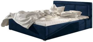 Επενδυμένο κρεβάτι Mple-160 x 200-Χωρίς μηχανισμό ανύψωσης