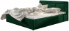 Επενδυμένο κρεβάτι -Prasino-180 x 200-Χωρίς μηχανισμό ανύψωσης