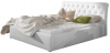 Επενδυμένο κρεβάτι Leuko-Χωρίς μηχανισμό ανύψωσης-180 x 200