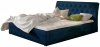 Επενδυμένο κρεβάτι Mple-Χωρίς μηχανισμό ανύψωσης-140 x 200