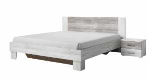Κρεβάτι με 2 κομοδίνα -180x200-Arctic Pine