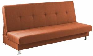 Καναπές - κρεβάτι -Πορτοκαλί