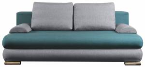 Καναπές - κρεβάτι -Γαλάζιο - Γκρι
