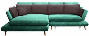 Γωνιακός καναπές -Prasino