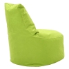 Πουφ πολυθρόνα υφασμάτινο αδιάβροχο πράσινο