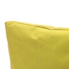 Πουφ πολυθρόνα υφασμάτινο αδιάβροχο κίτρινο
