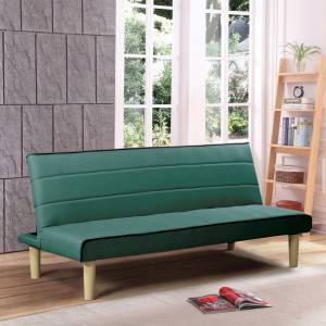 Καναπές - Κρεβάτι Σαλονιού Καθιστικού - Ύφασμα Πράσινο